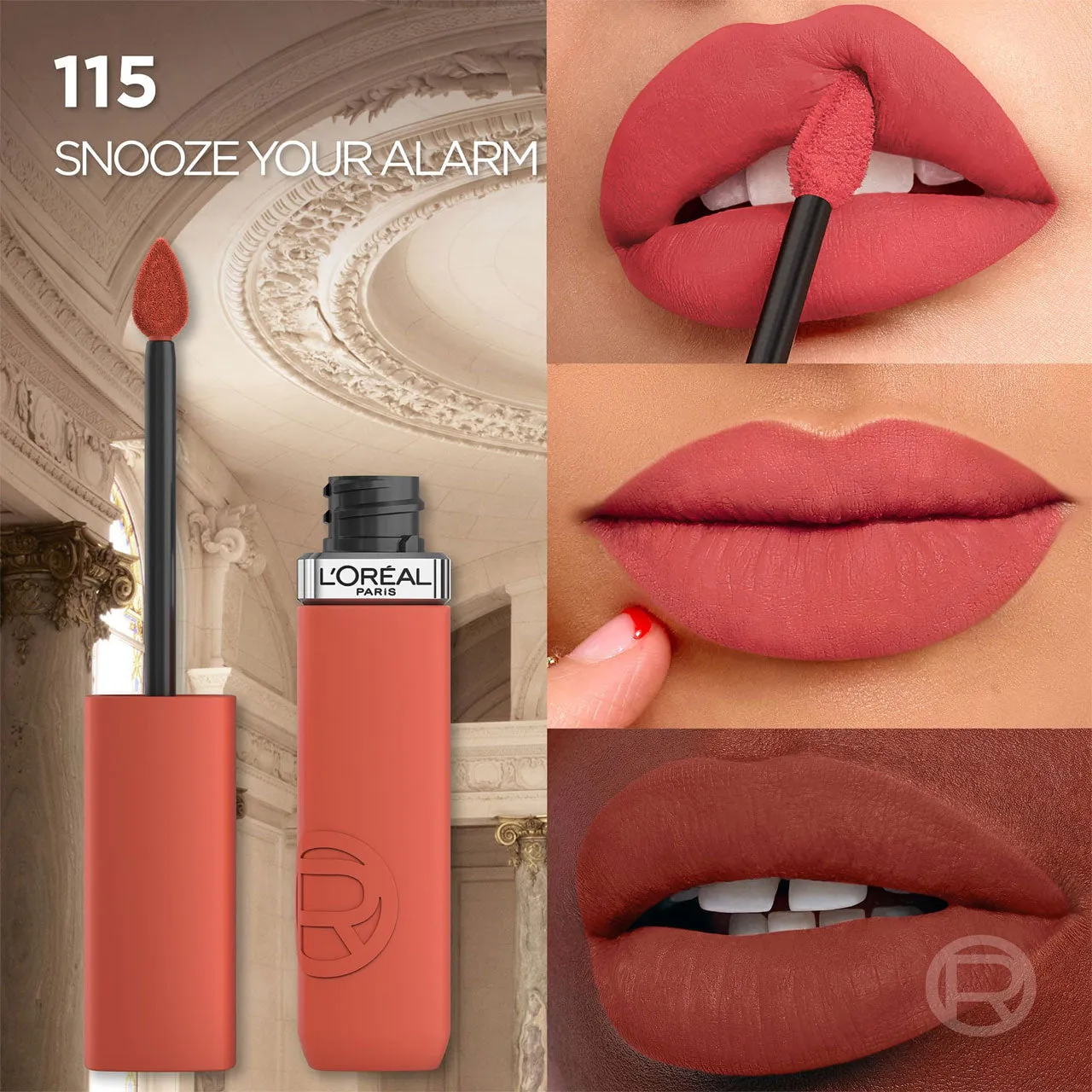 L'Oreal Paris Infallible Matte Resistance Liquid Lipstick 115 Snooze Your Alarm