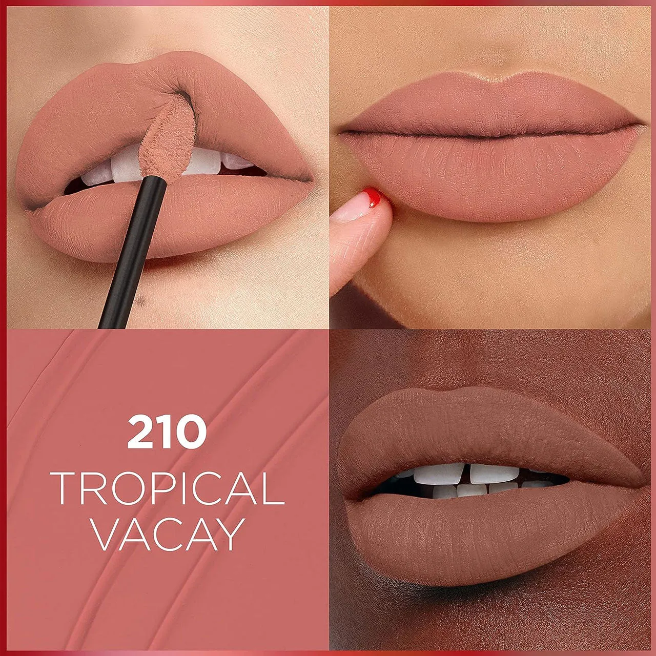 L'Oreal Paris Infallible Matte Resistance Liquid Lipstick 210 Tropical Vacay