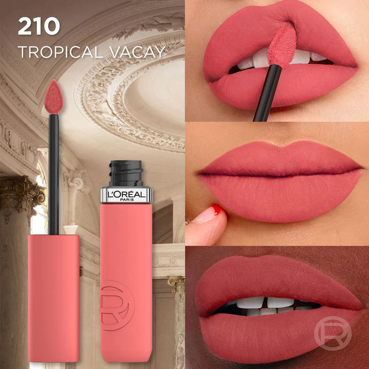 L'Oreal Paris Infallible Matte Resistance Liquid Lipstick 210 Tropical Vacay