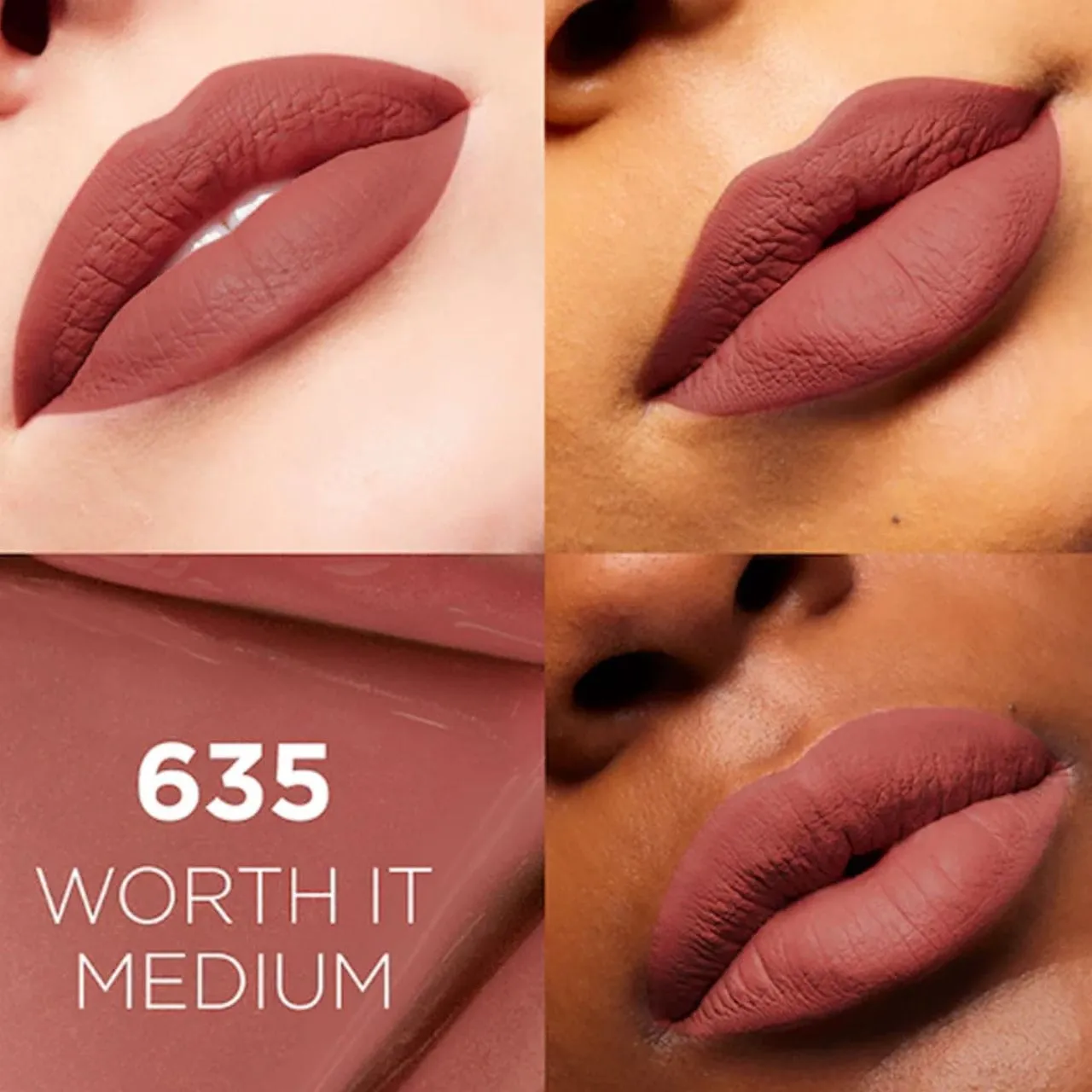 L'Oreal Paris Infallible Matte Resistance Liquid Lipstick 635 Worth It Medium 5ml