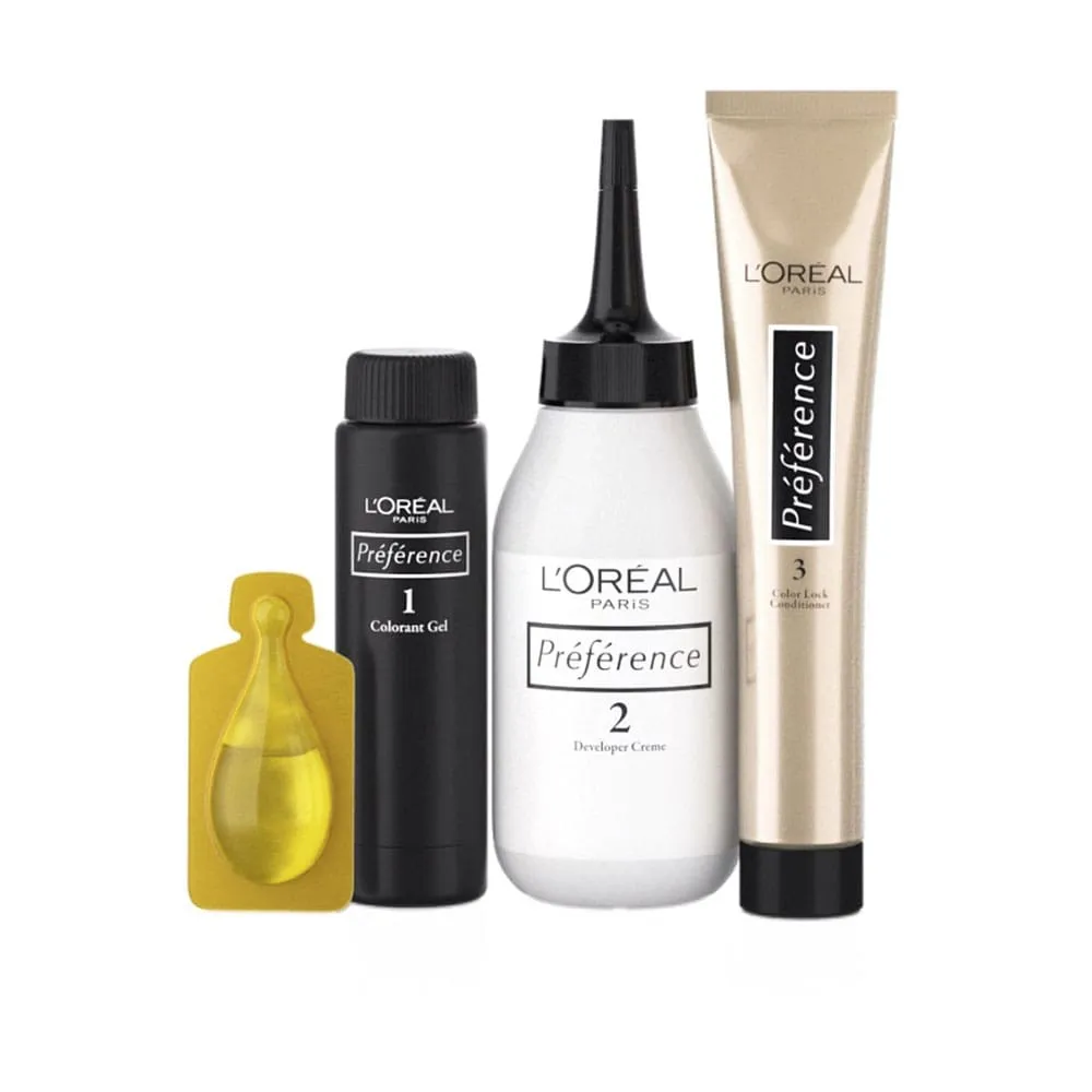 L'Oreal Preference Hair Color 5.23 Very Deep Rose Gold