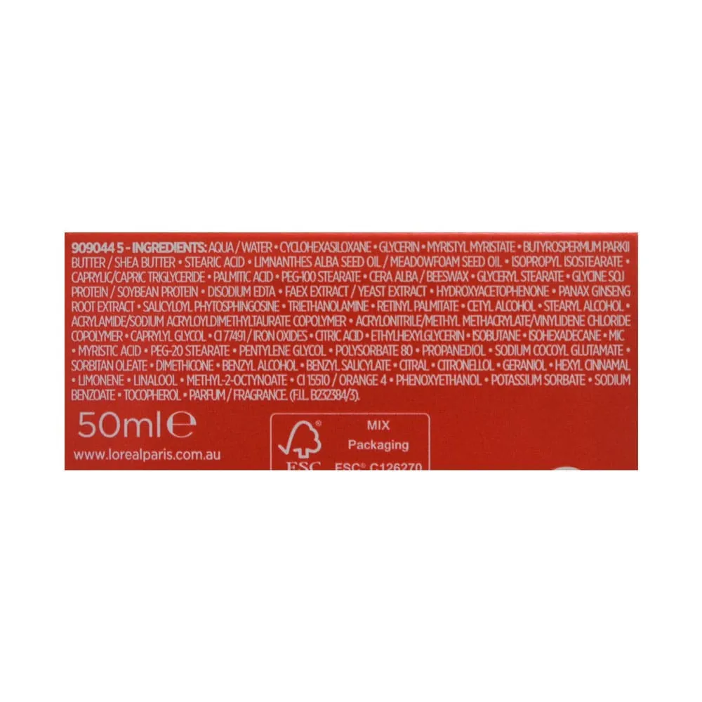 L'Oreal Revitalift Energising Red Cream Day 50ml