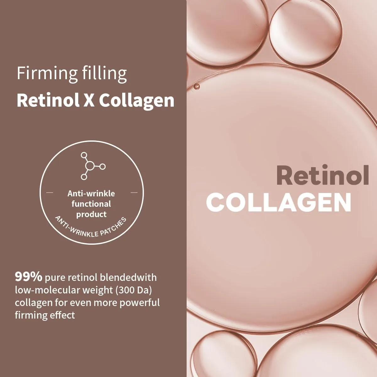Mediheal Retinol Collagen Ampoule Lifting Mask 1Pc
