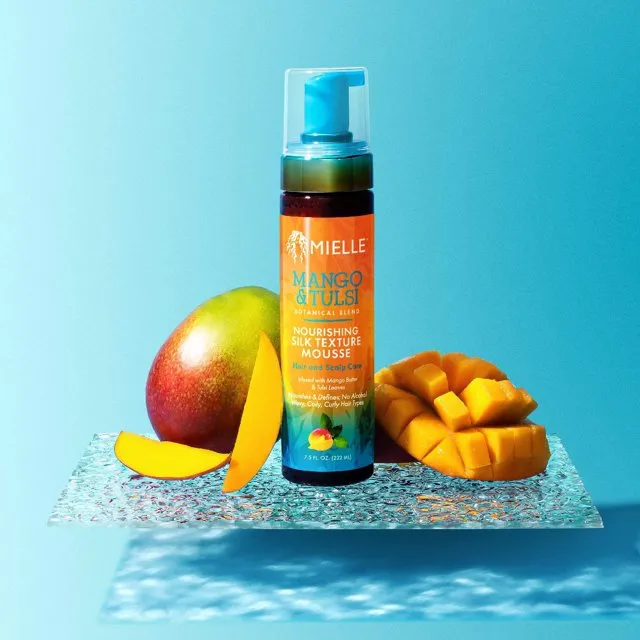Mielle Organics Mango Tulsi Nourishing Silk Texture Mousse - 7.5 oz