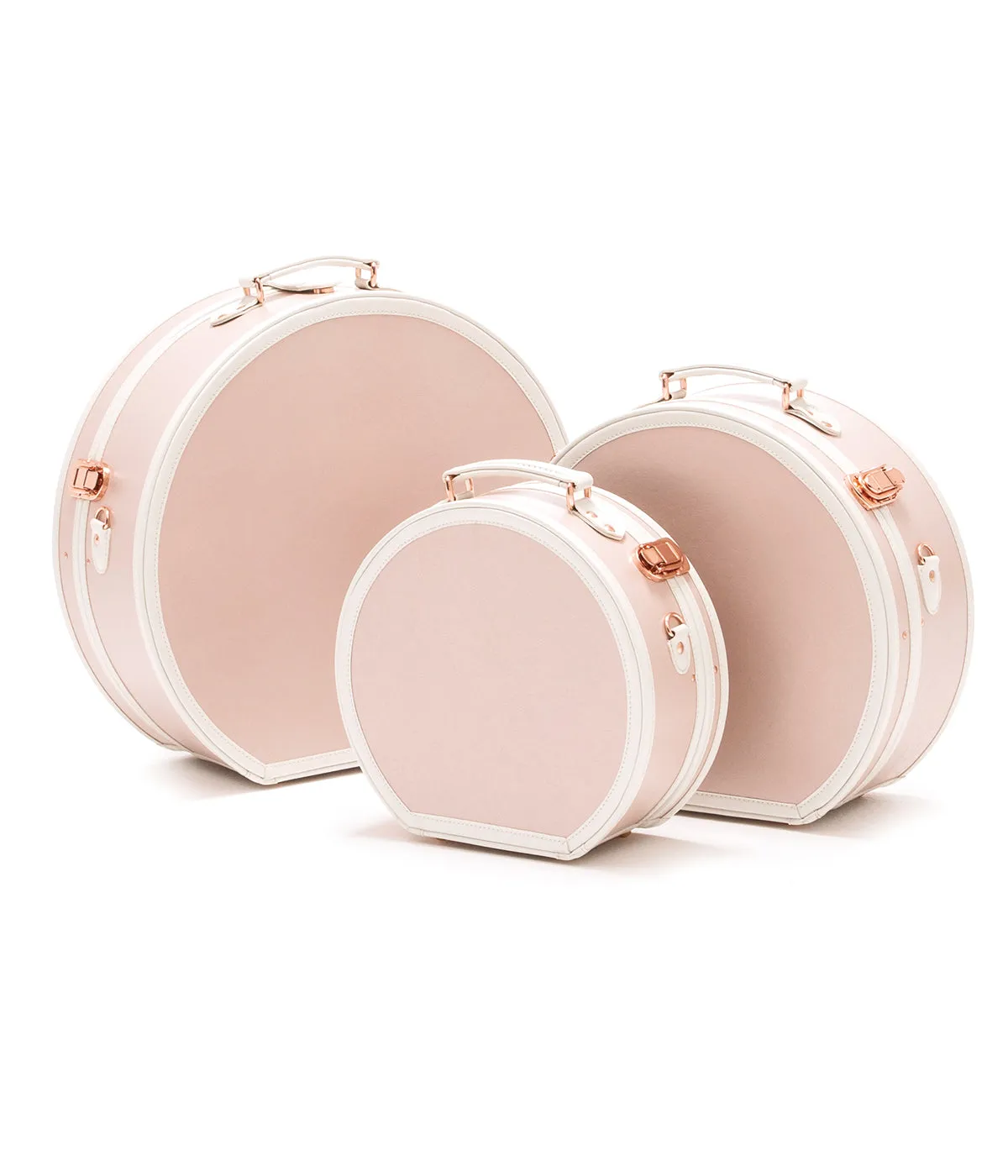 Minimalism Small Hat Box - Cherry Pink's