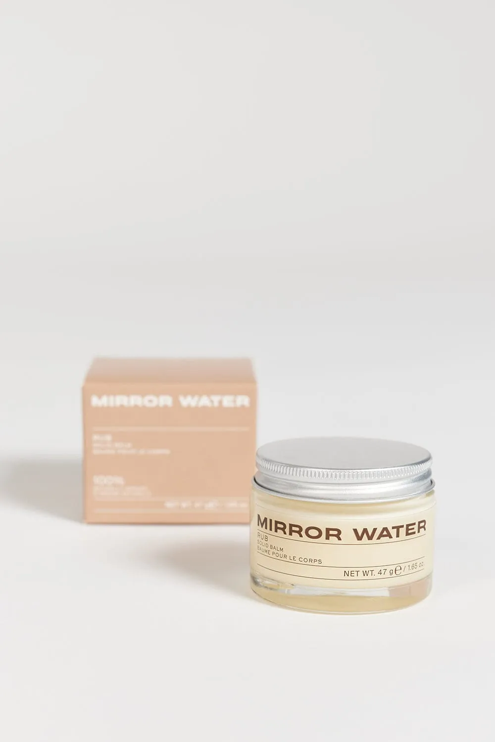 MIRROR WATER RUB SOLID BALM