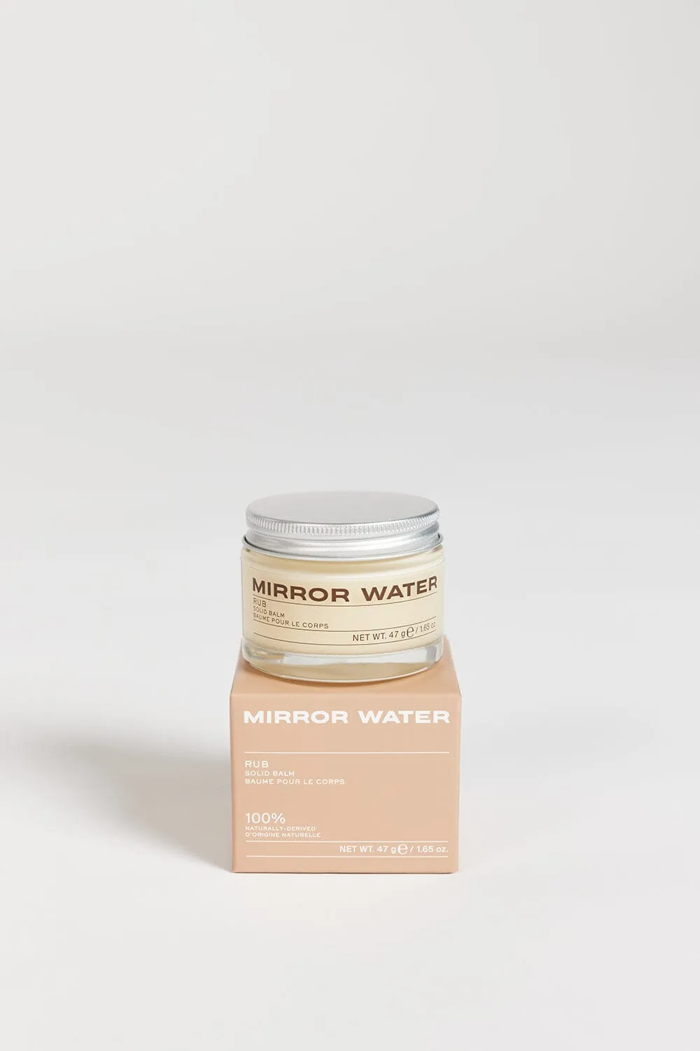 MIRROR WATER RUB SOLID BALM