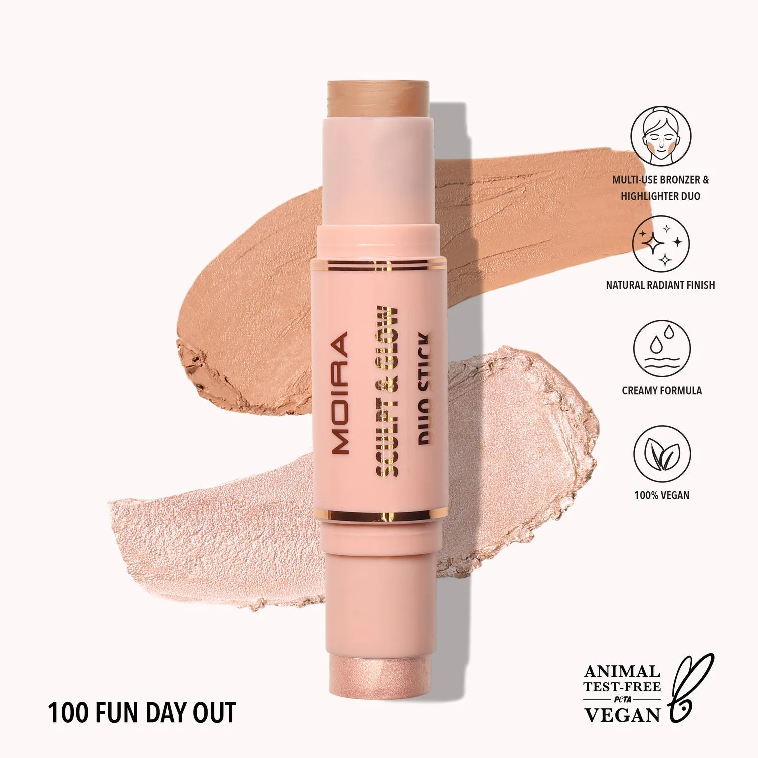 MOIRA - SCULPT & GLOW DUO STICK