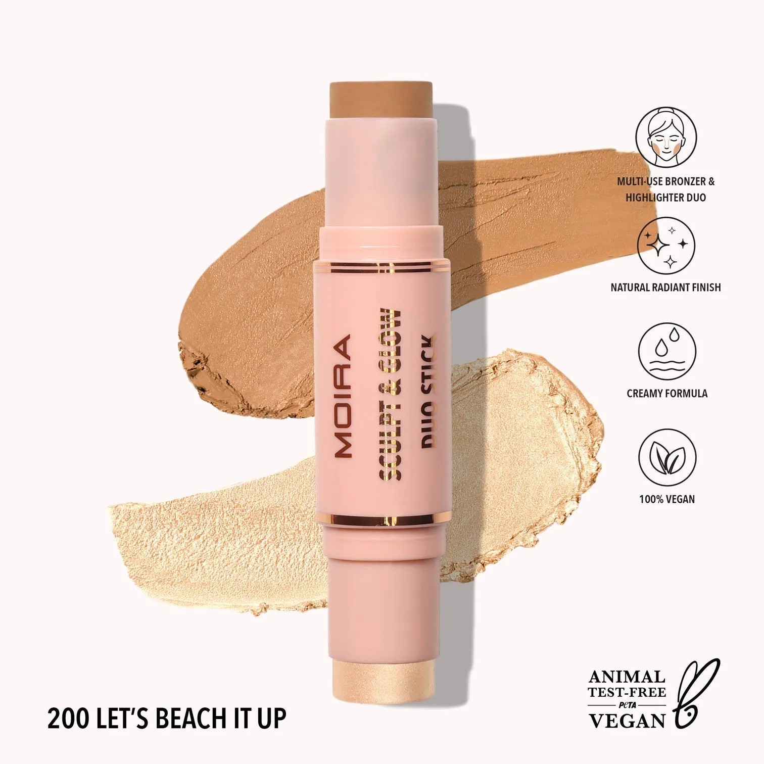 MOIRA - SCULPT & GLOW DUO STICK