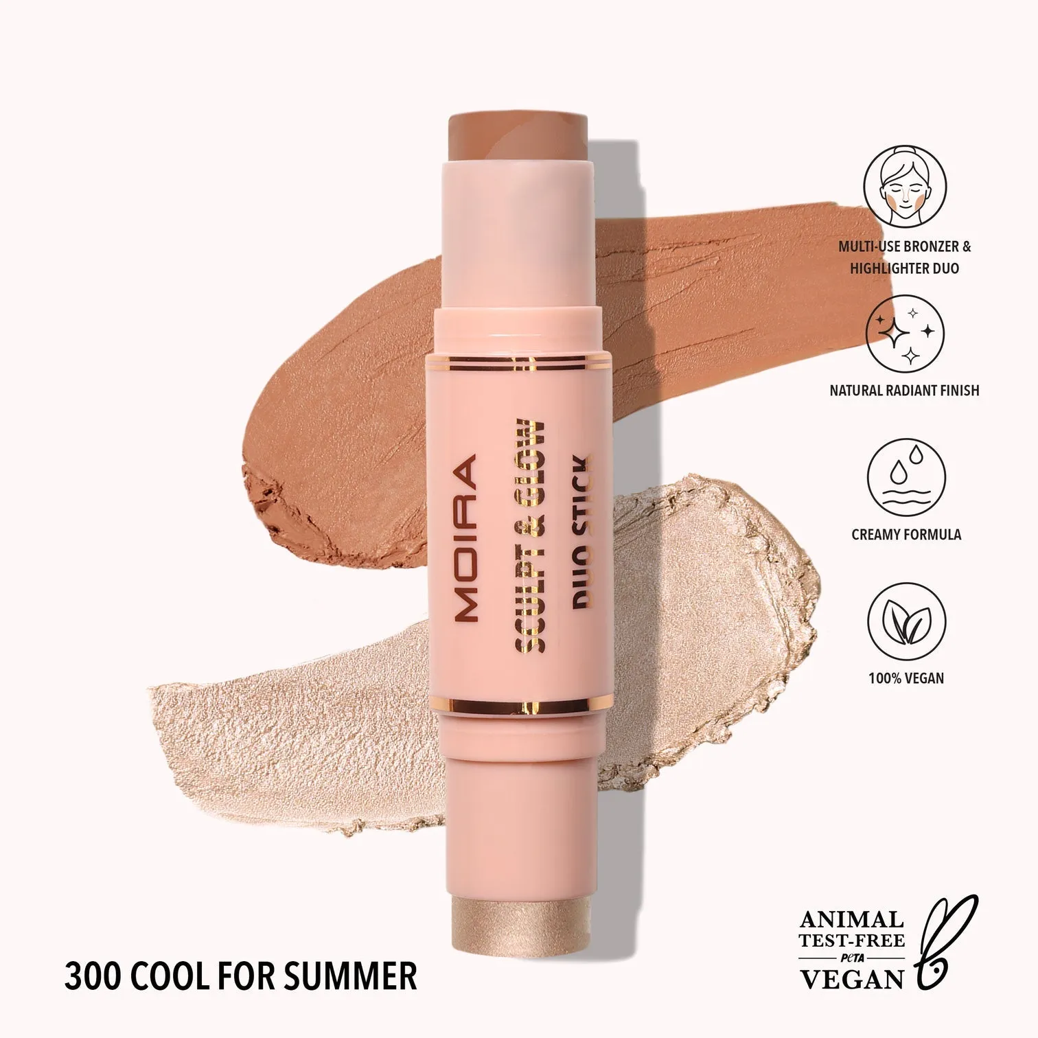 MOIRA - SCULPT & GLOW DUO STICK