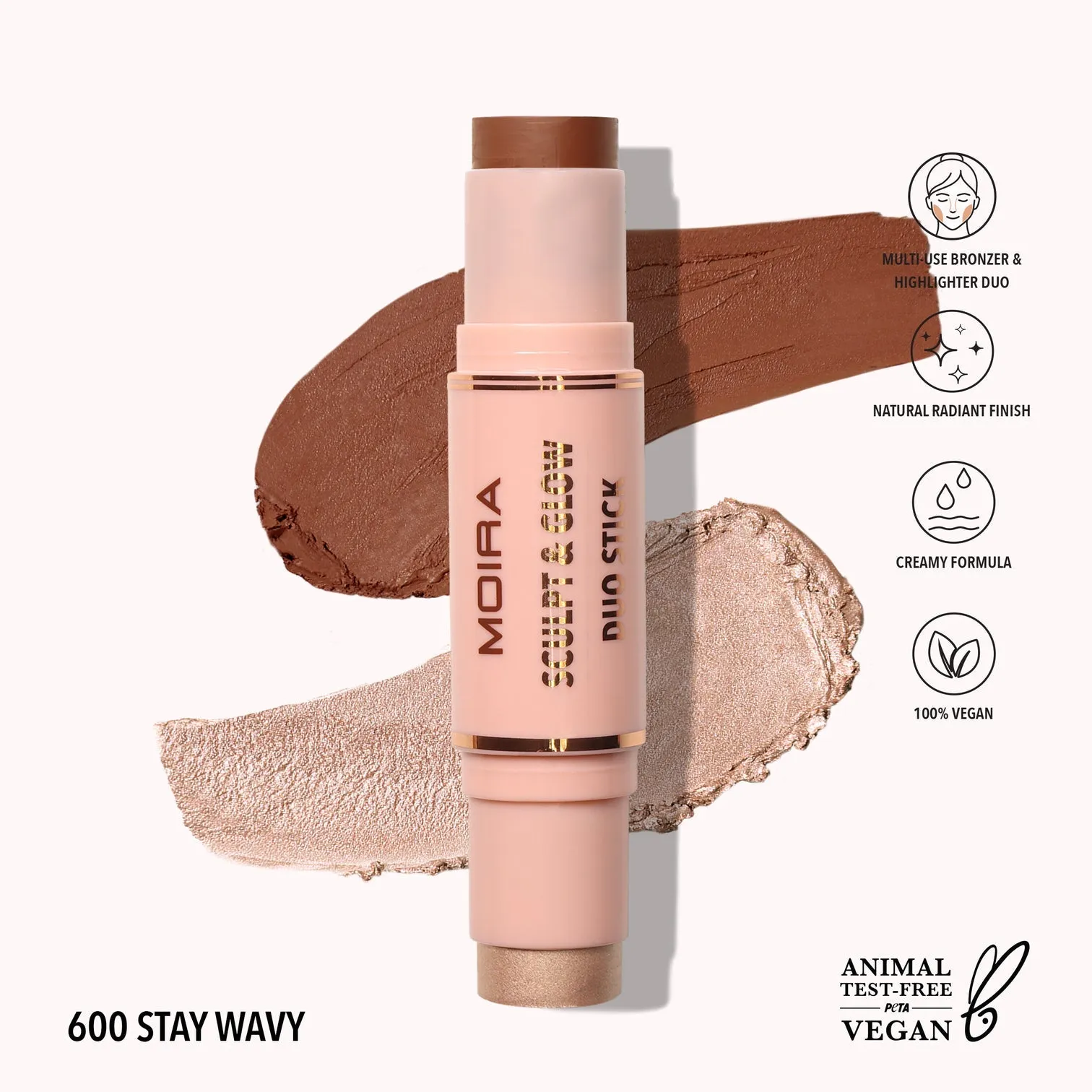 MOIRA - SCULPT & GLOW DUO STICK