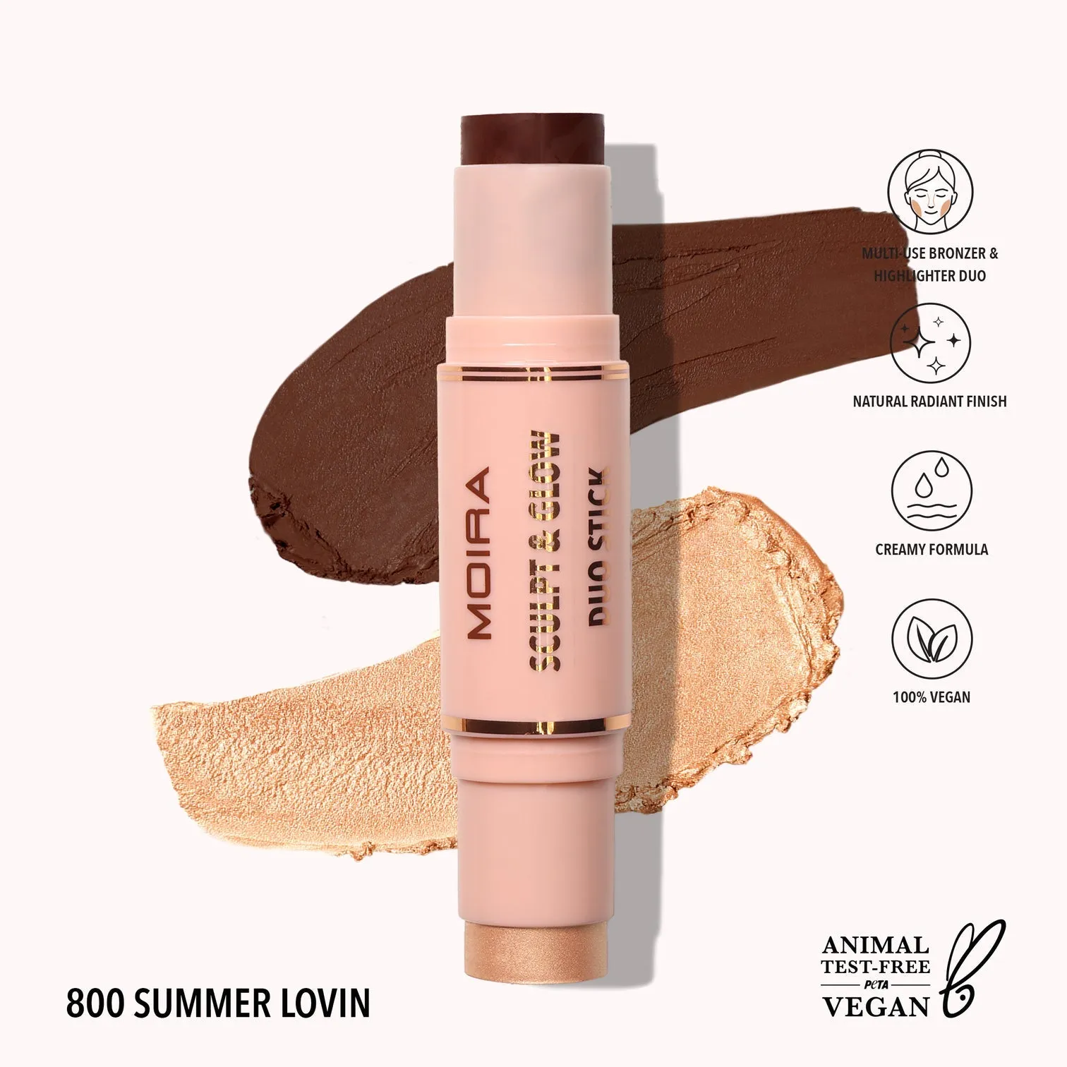 MOIRA - SCULPT & GLOW DUO STICK
