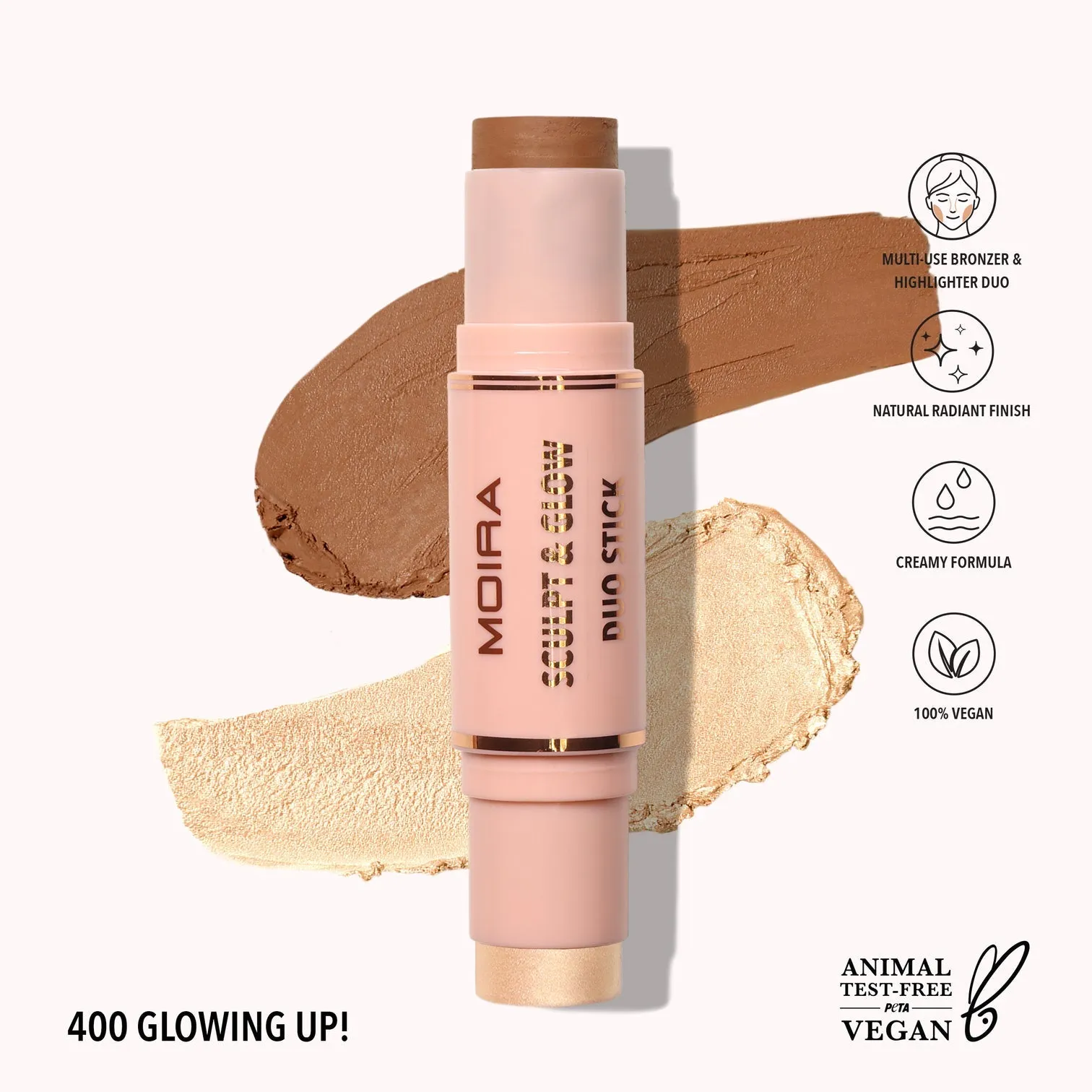 MOIRA - SCULPT & GLOW DUO STICK