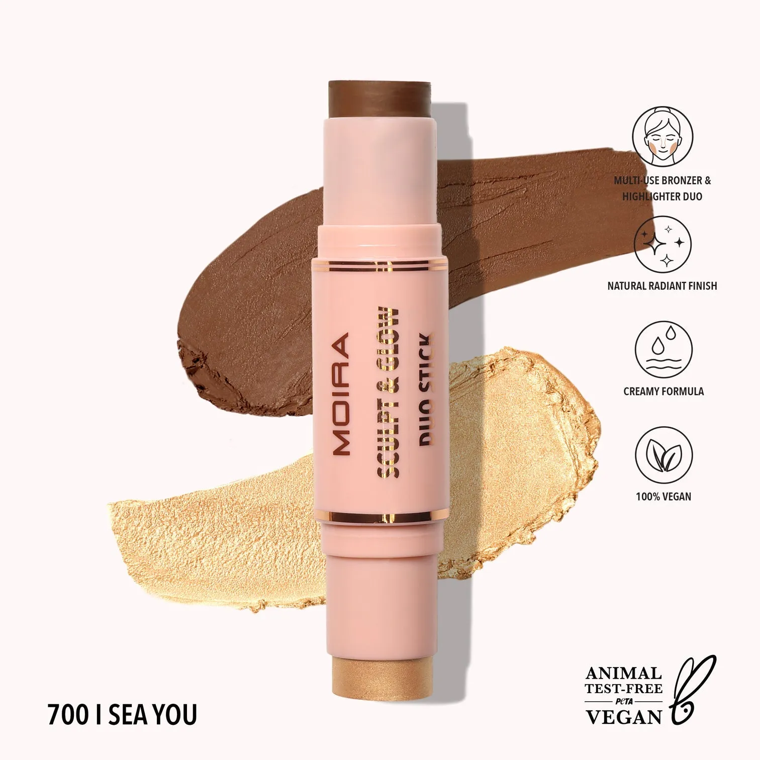 MOIRA - SCULPT & GLOW DUO STICK
