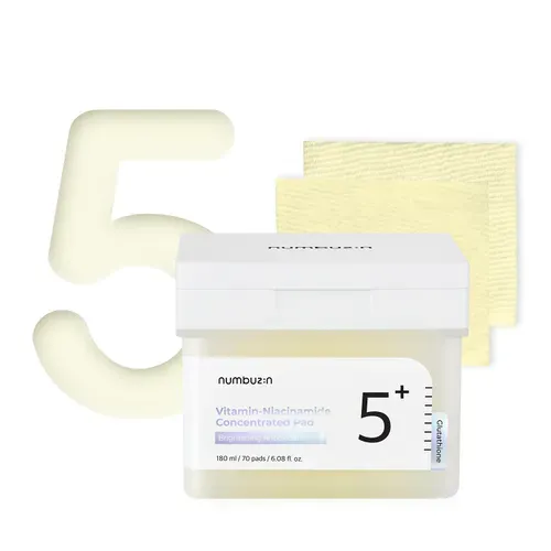 Numbuzin No.5 Vitamin-Niacinamide Concentrated Pad 70ea
