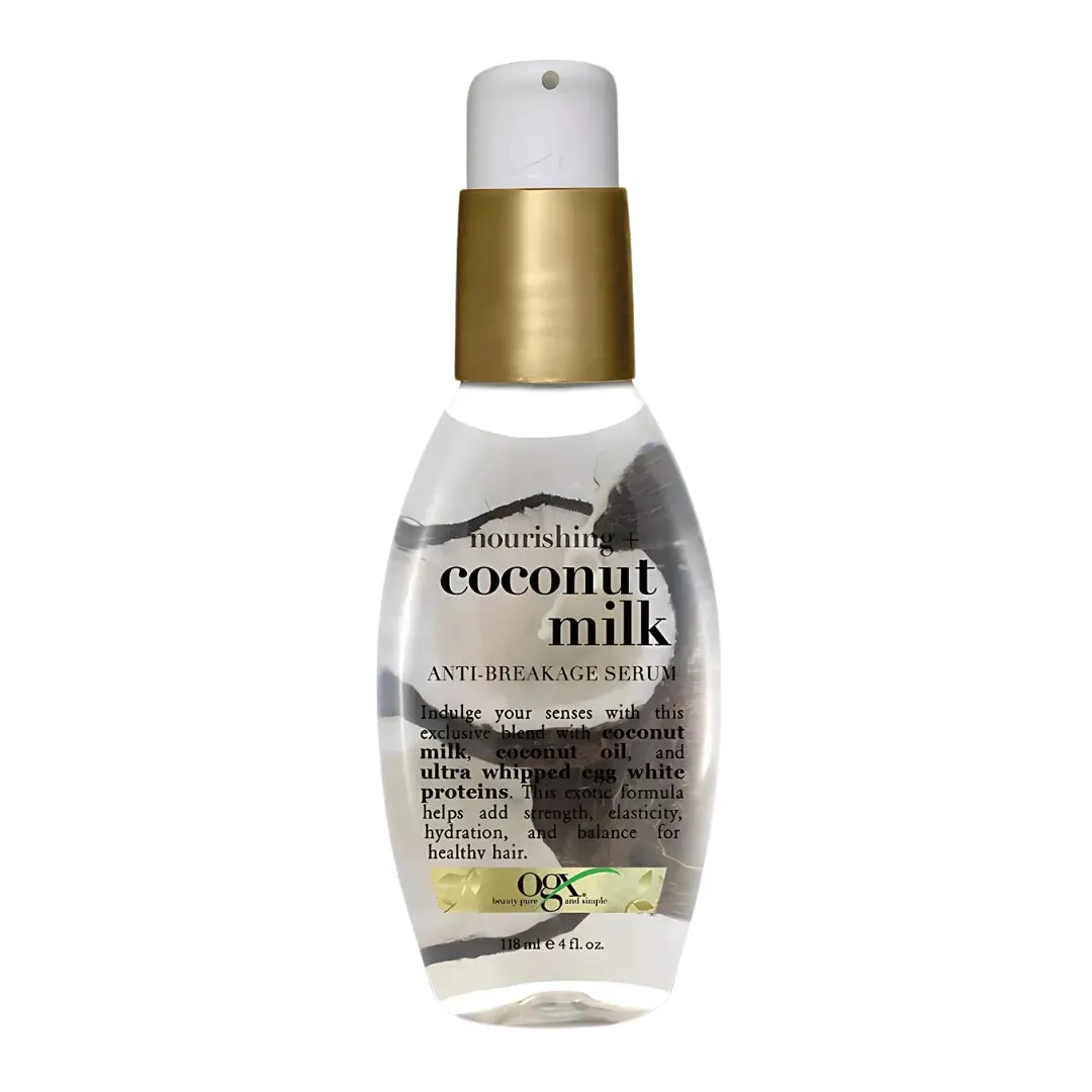 OGX Nourishing   Coconut Milk Anti Breakage Serum - 4 oz