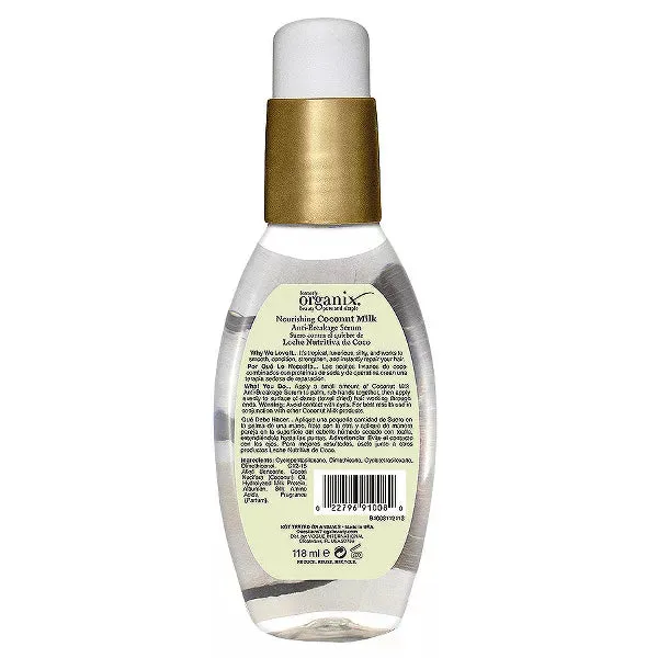 OGX Nourishing   Coconut Milk Anti Breakage Serum - 4 oz