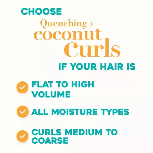 OGX Quenching   Coconut Curls Shampoo -13 oz