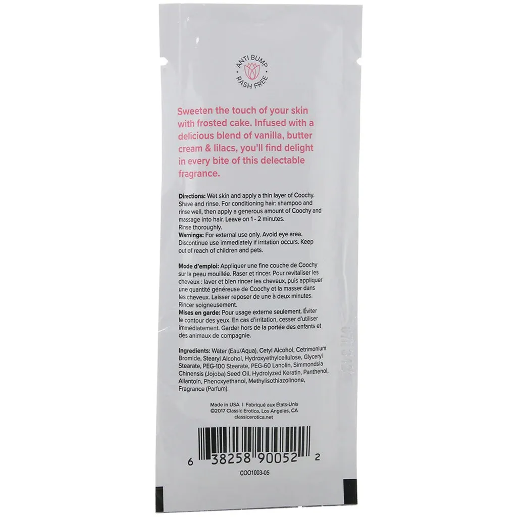 Oh So Smooth Shave Cream .5oz/15ml in Frosted Cake