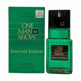 One Man Show Emerald Edition by Jacques Bogart cologne EDT 3.33 oz New in Box