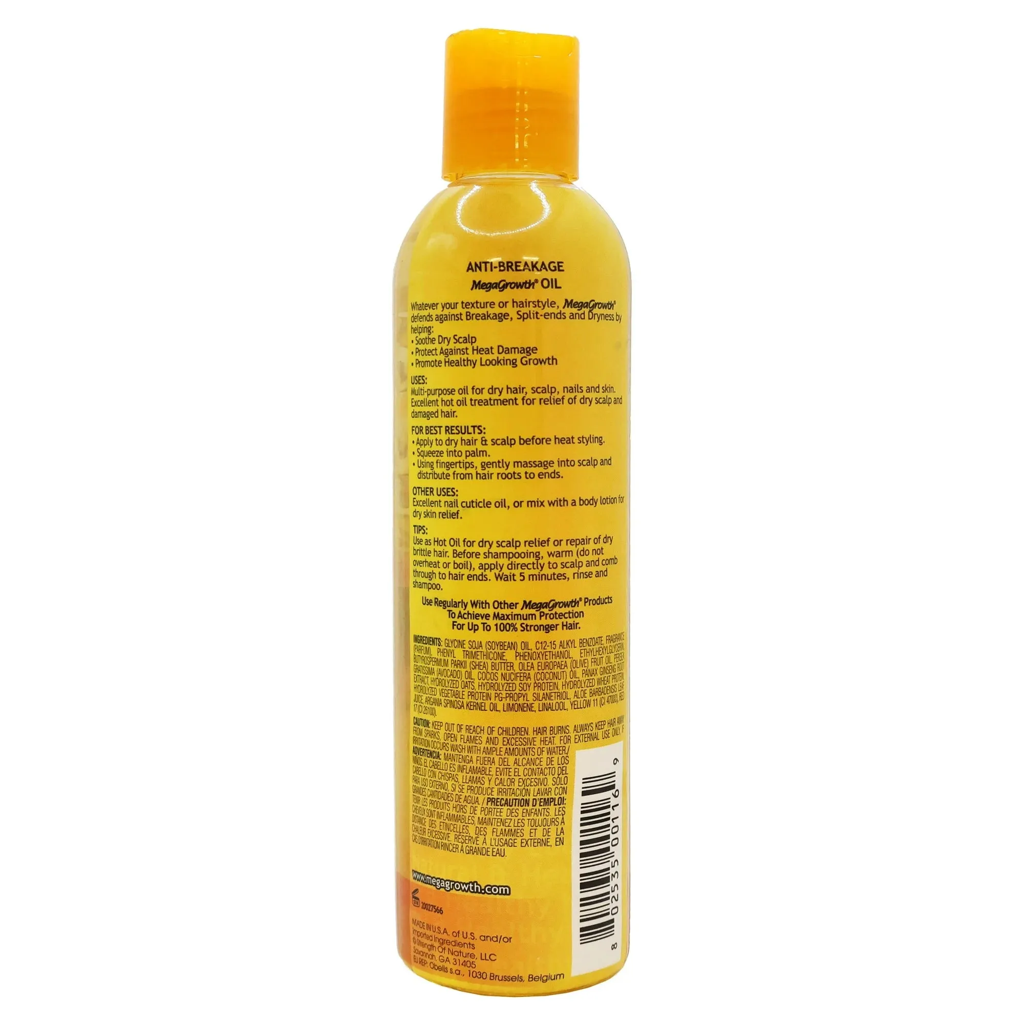Profectiv Mega Growth Anti-Breakage Oil - 8 oz
