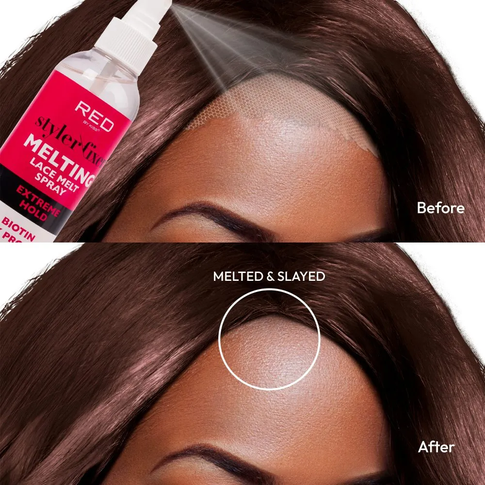 Red by Kiss Lace Melt Spray Extreme Hold - 8 oz