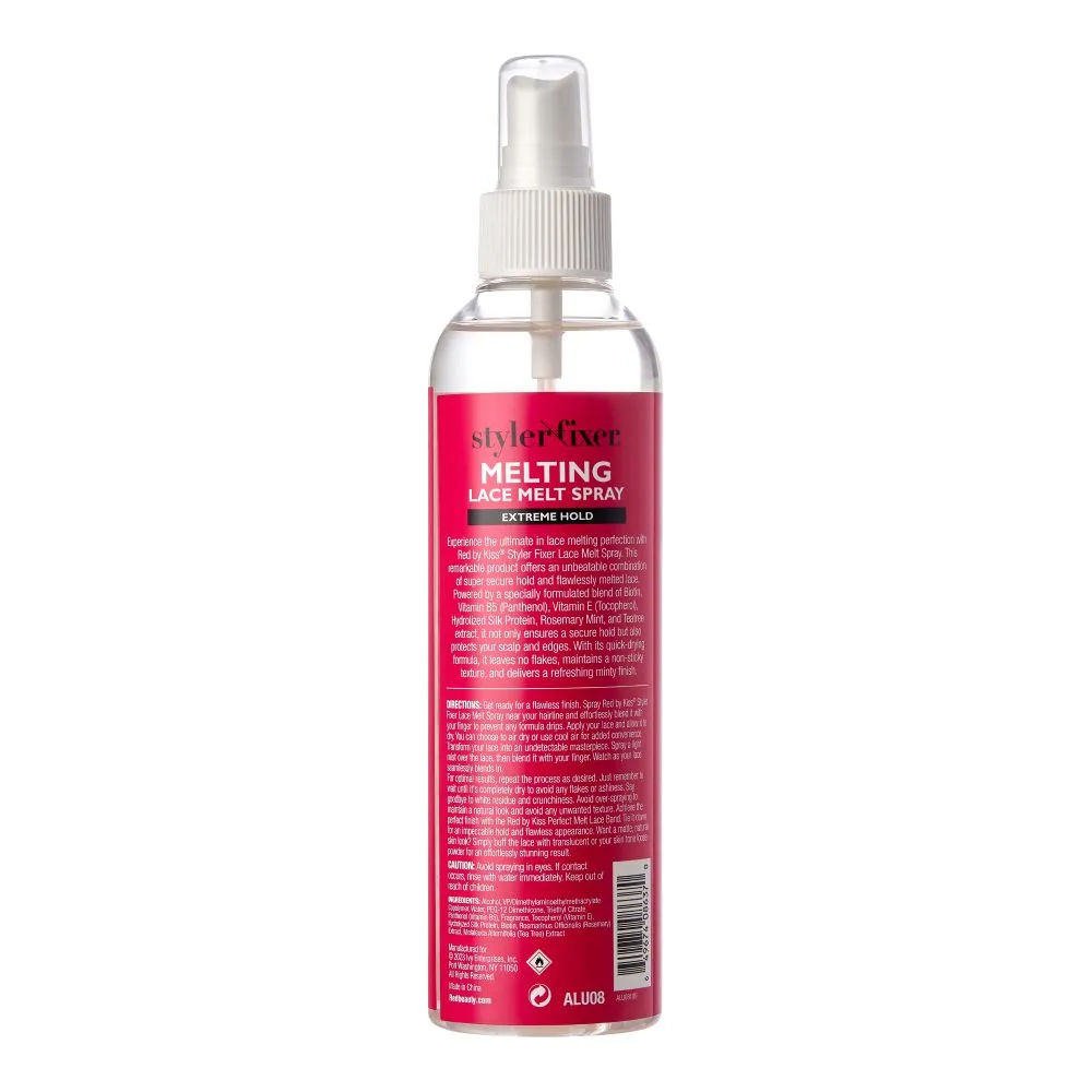 Red by Kiss Lace Melt Spray Extreme Hold - 8 oz