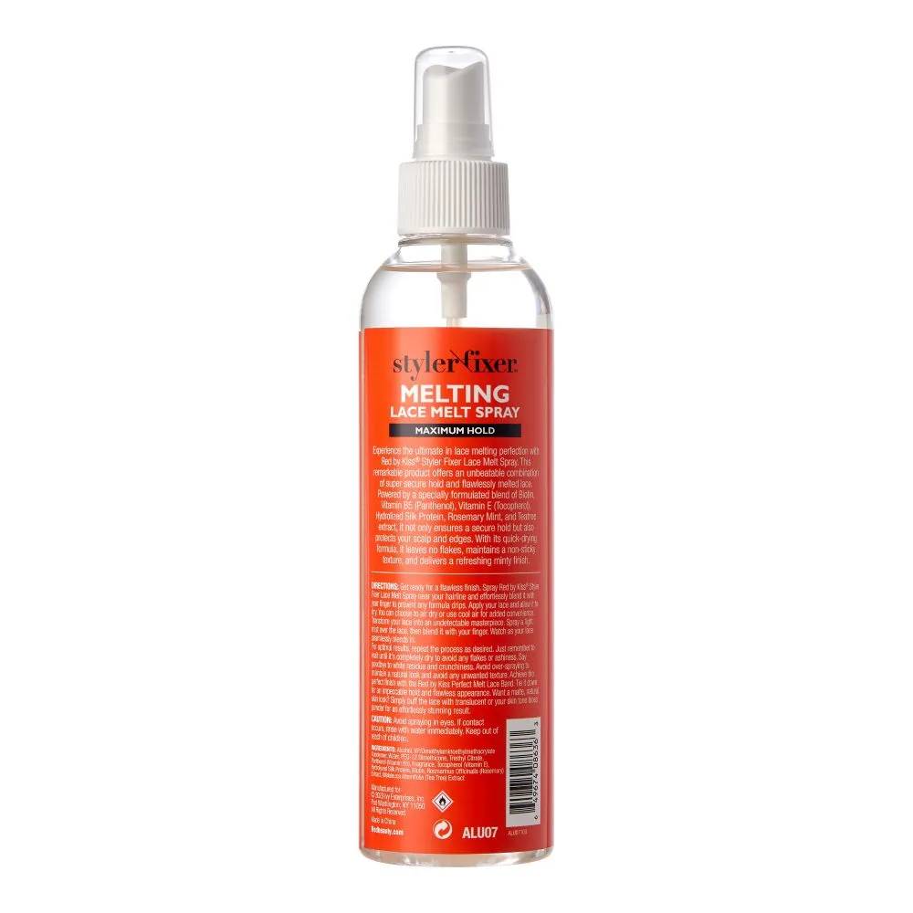Red by Kiss Lace Melt Spray Maximum Hold - 8 oz