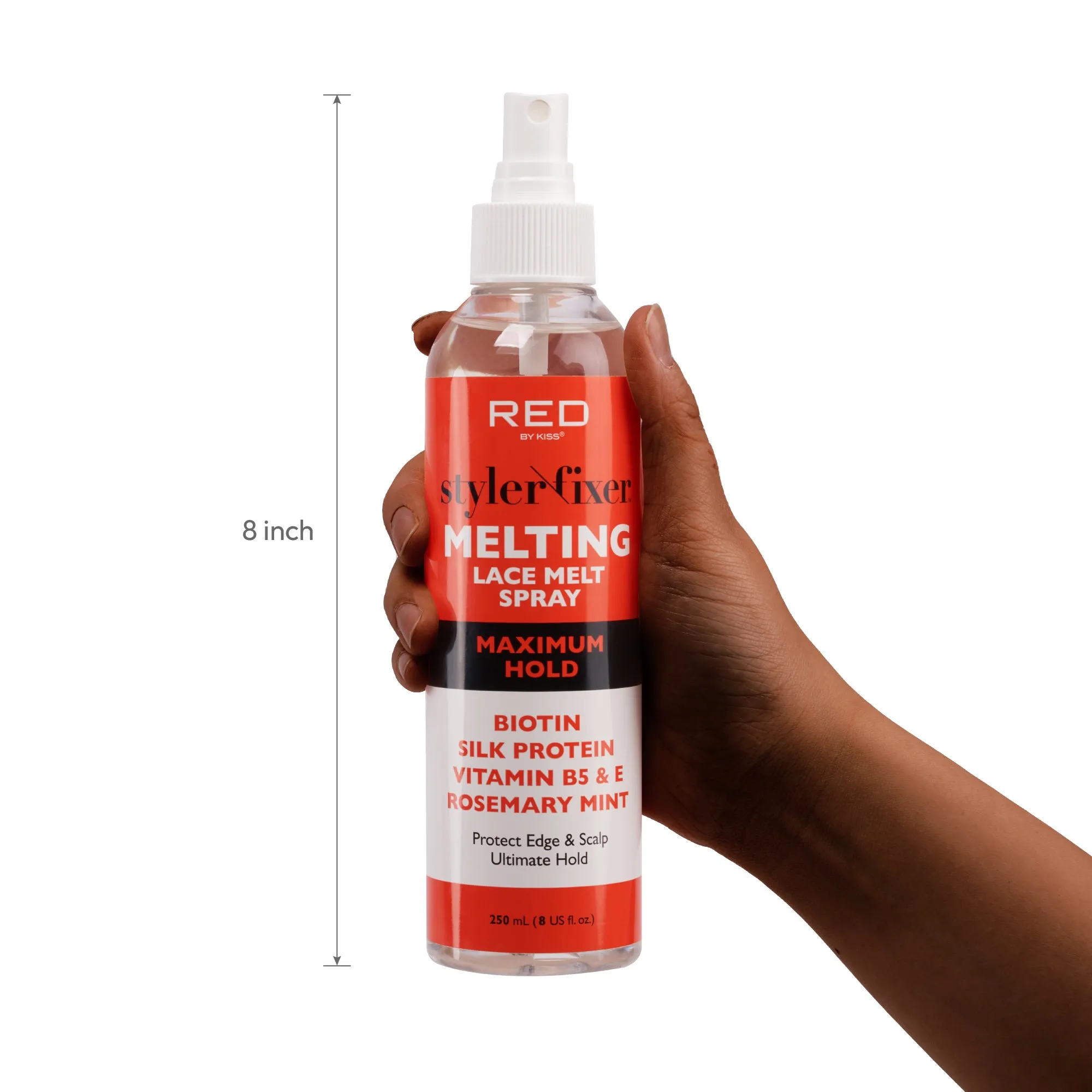 Red by Kiss Lace Melt Spray Maximum Hold - 8 oz