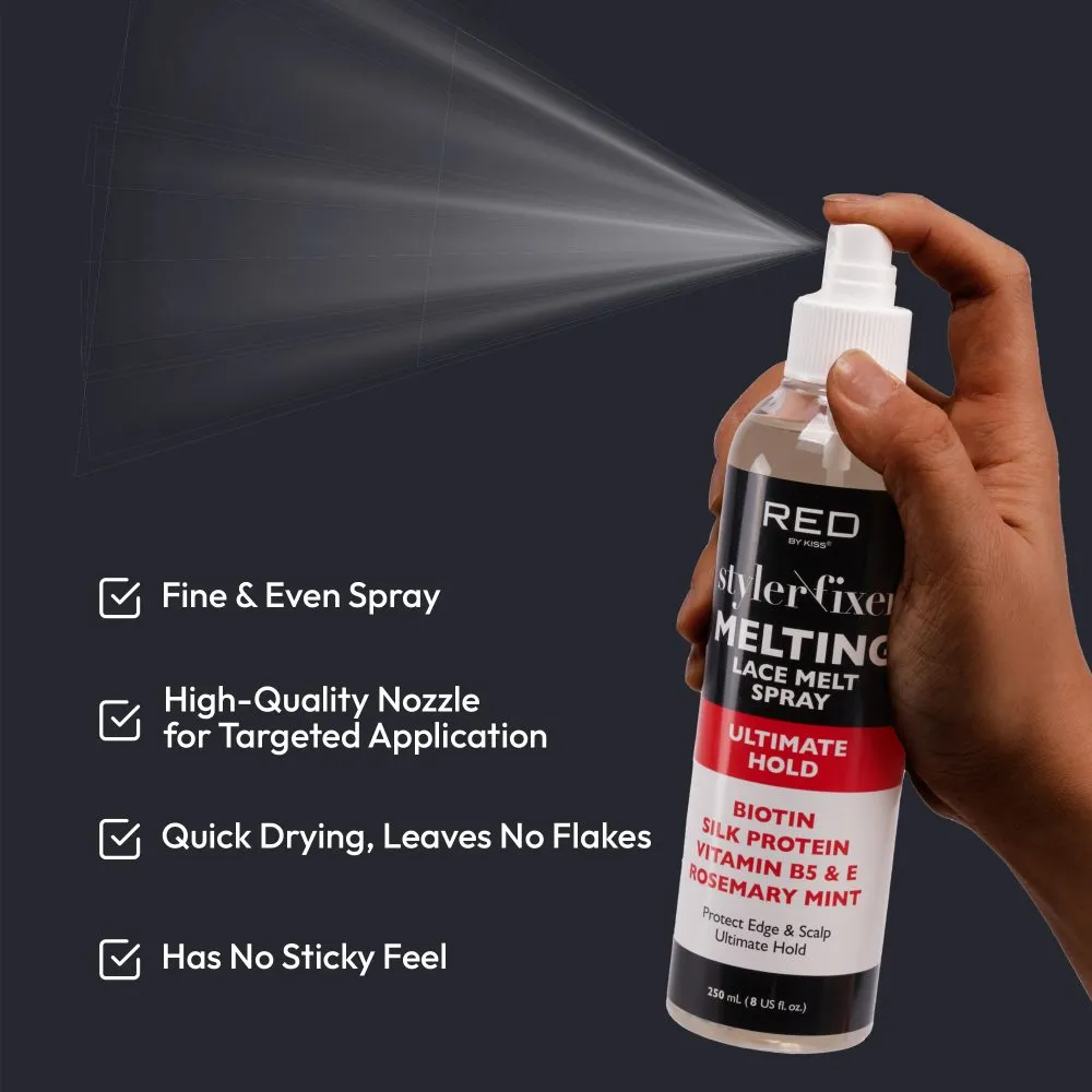 Red by Kiss Lace Melt Spray Ultimate Hold - 8 oz
