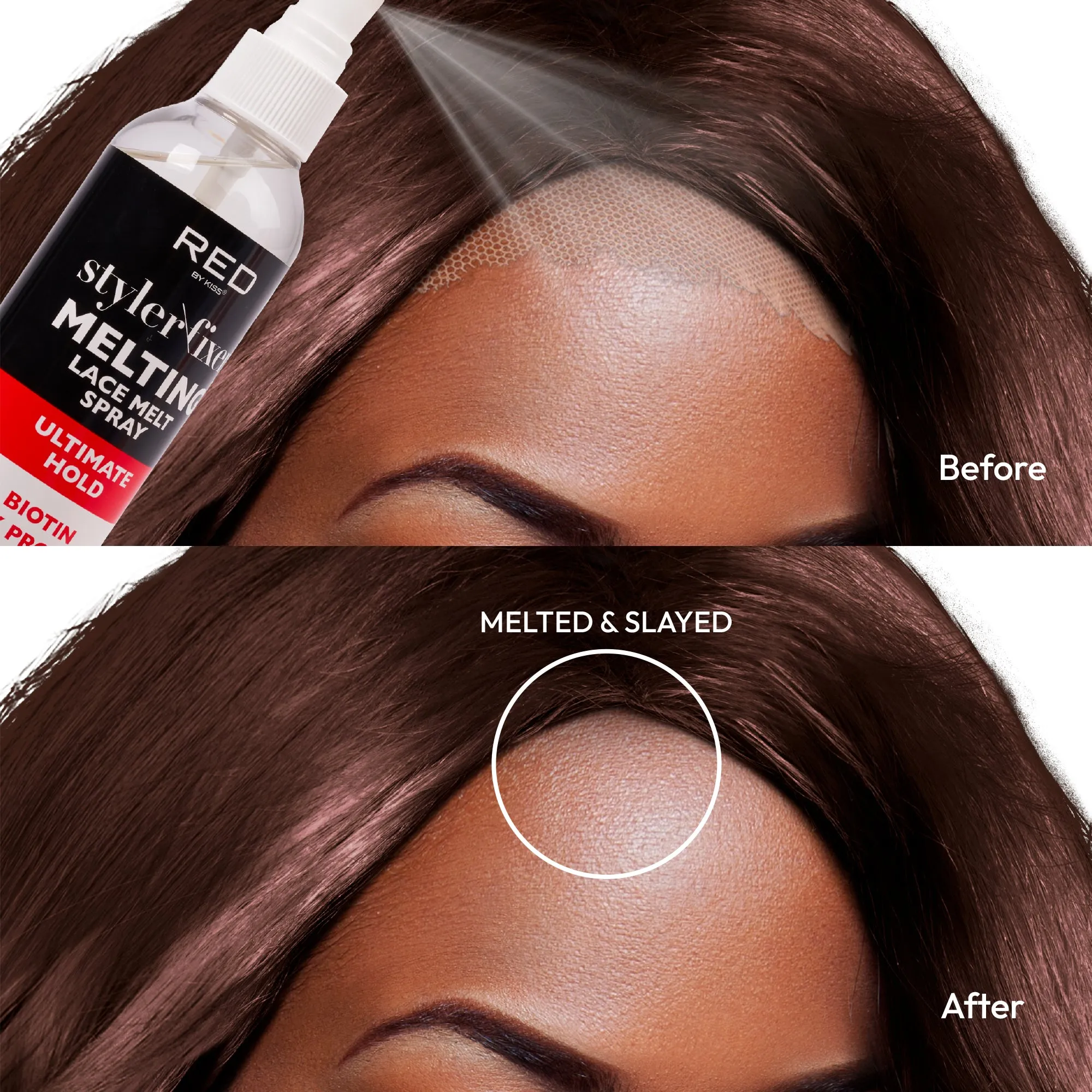 Red by Kiss Lace Melt Spray Ultimate Hold - 8 oz