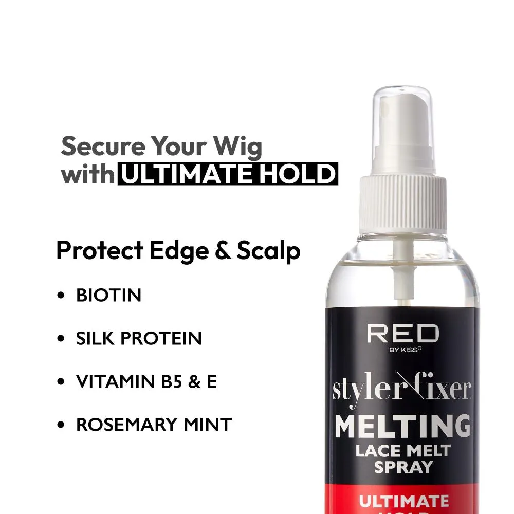 Red by Kiss Lace Melt Spray Ultimate Hold - 8 oz