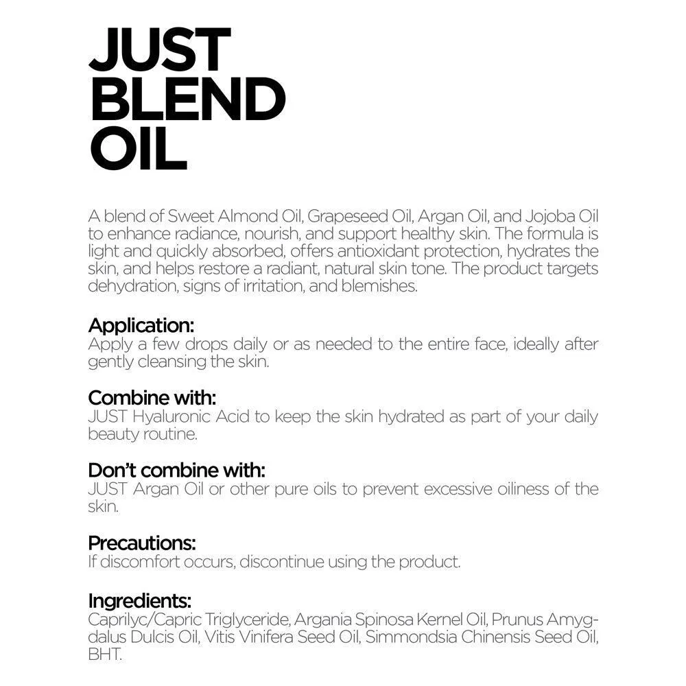 Revox B77 Just Blend Oil Nourishing Serum 30ml