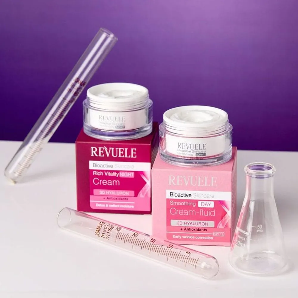 Revuele Bio Active Skin Care 3D Hyaluron Rich Vitality Night Cream 50ml