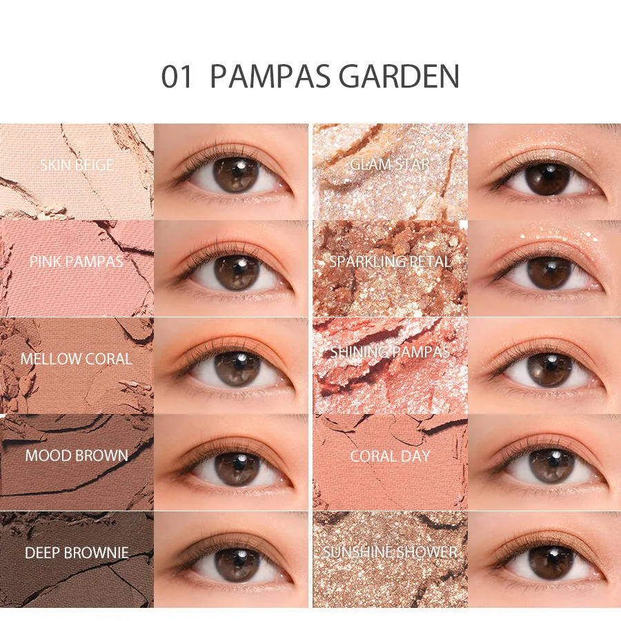Rom&nd  Better Than Palette 01 Pampas Garden