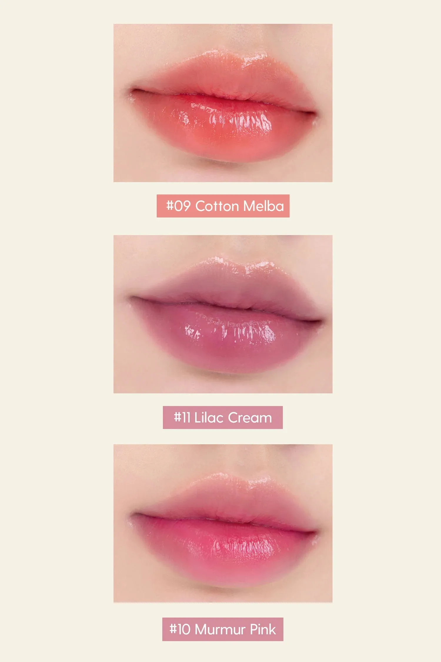 Rom&nd Dewyful Water Tint 10 Murmur Pink