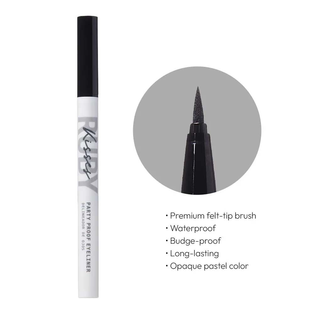 Ruby Kisses Party Proof Color Eyeliner - Choose Your Color