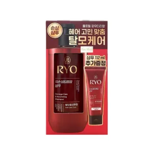 Ryo Hair Damage Care & Nourishing Shampoo Set 480ml   112ml 