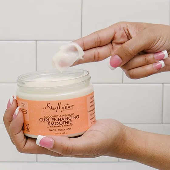 Shea Moisture Coconut & Hibiscus Curl-Enhancing Smoothie- 12 oz