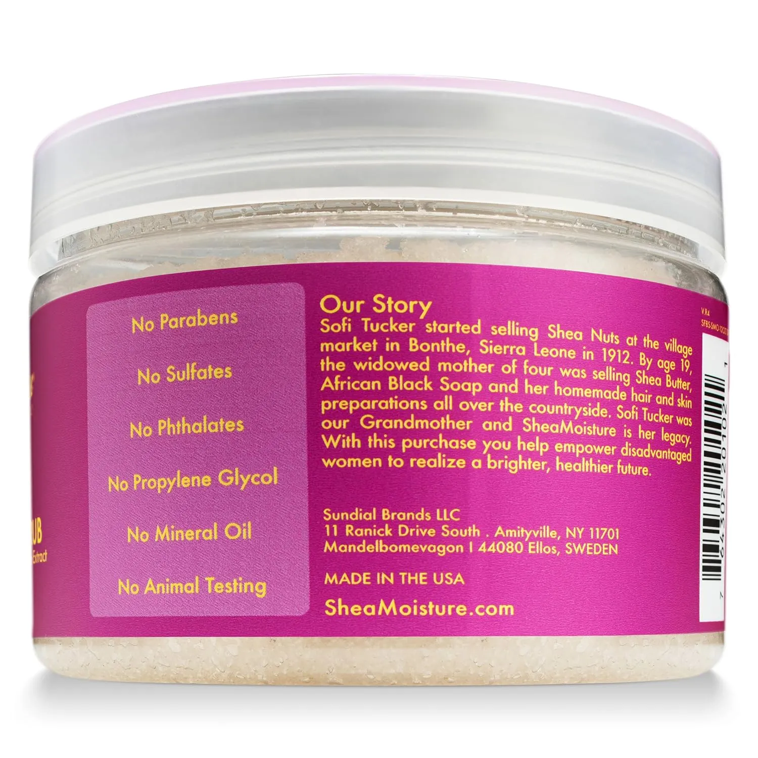 Shea Moisture Superfruit Multivitamin Firming Hand & Body Scrub with Mango Butter & Green Coffee Bean Extract - 12 oz