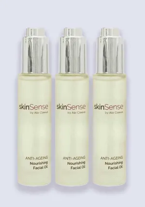 SkinSense Nourishing Facial Oil 30ml - 3 Pack Saver