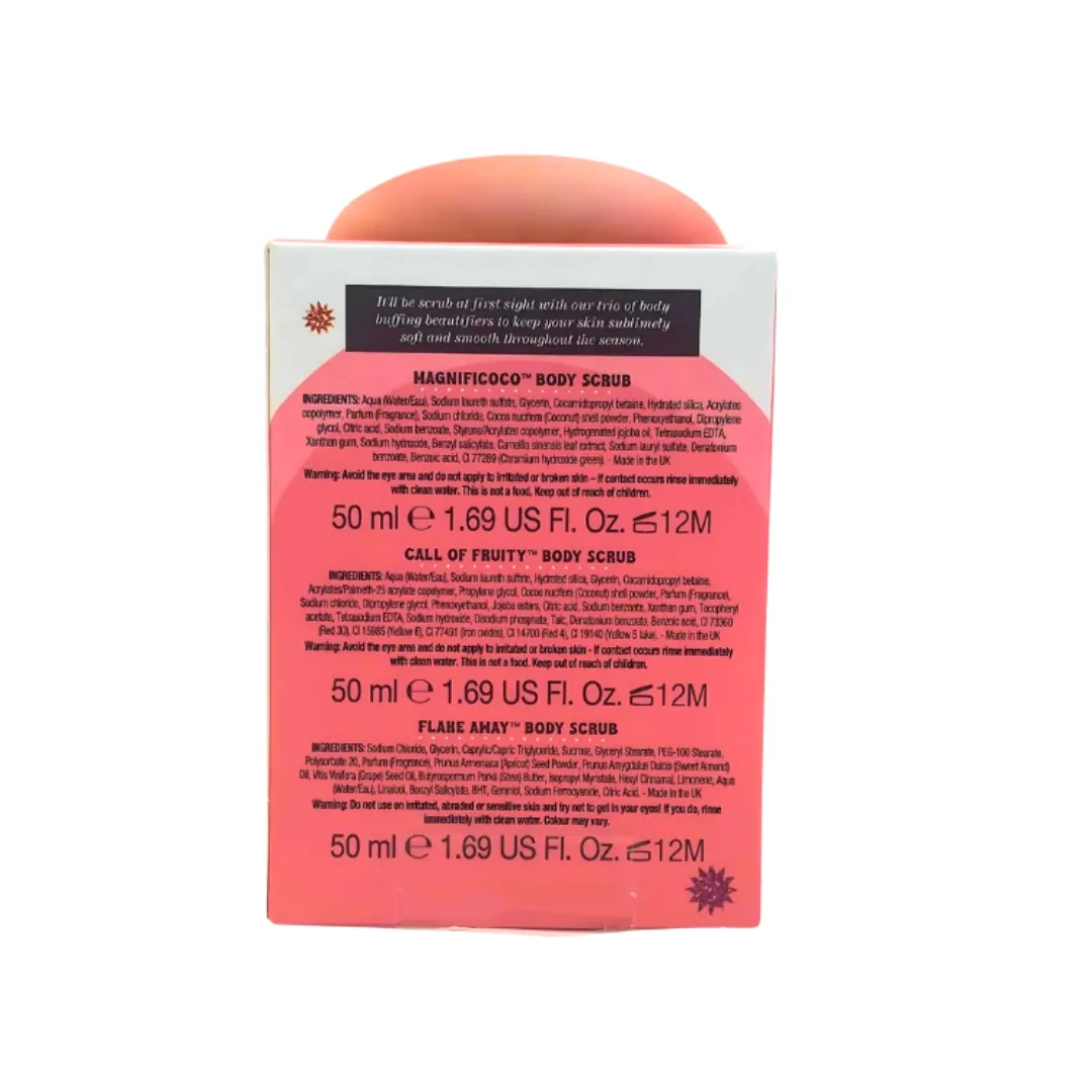 Soap & Glory That Scrubbing Feeling - 3 Piece Scrub Set - 1.69 oz