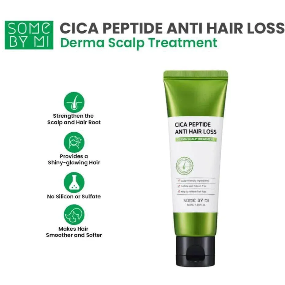 Some By Mi Cica Peptide Anti Hair Loss Derma Scalp Treatment 50ml