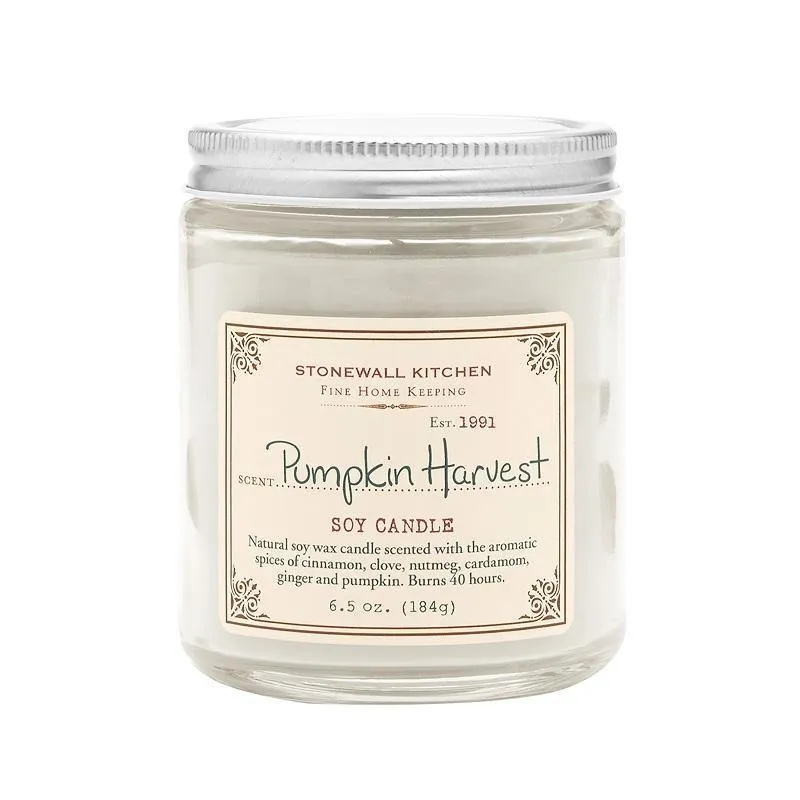 Stonewall Kitchen Pumpkin Harvest Soy Candle