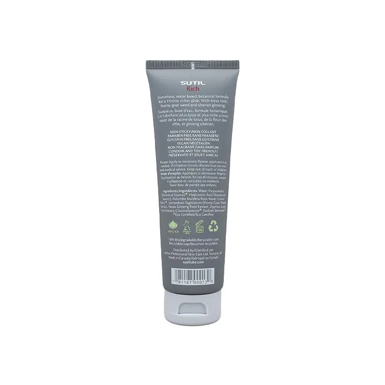 Sutil Rich Water Based Lube 4oz
