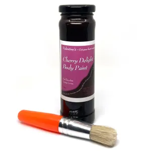 Valentino's Cherry Delight Chocolate Body Paint