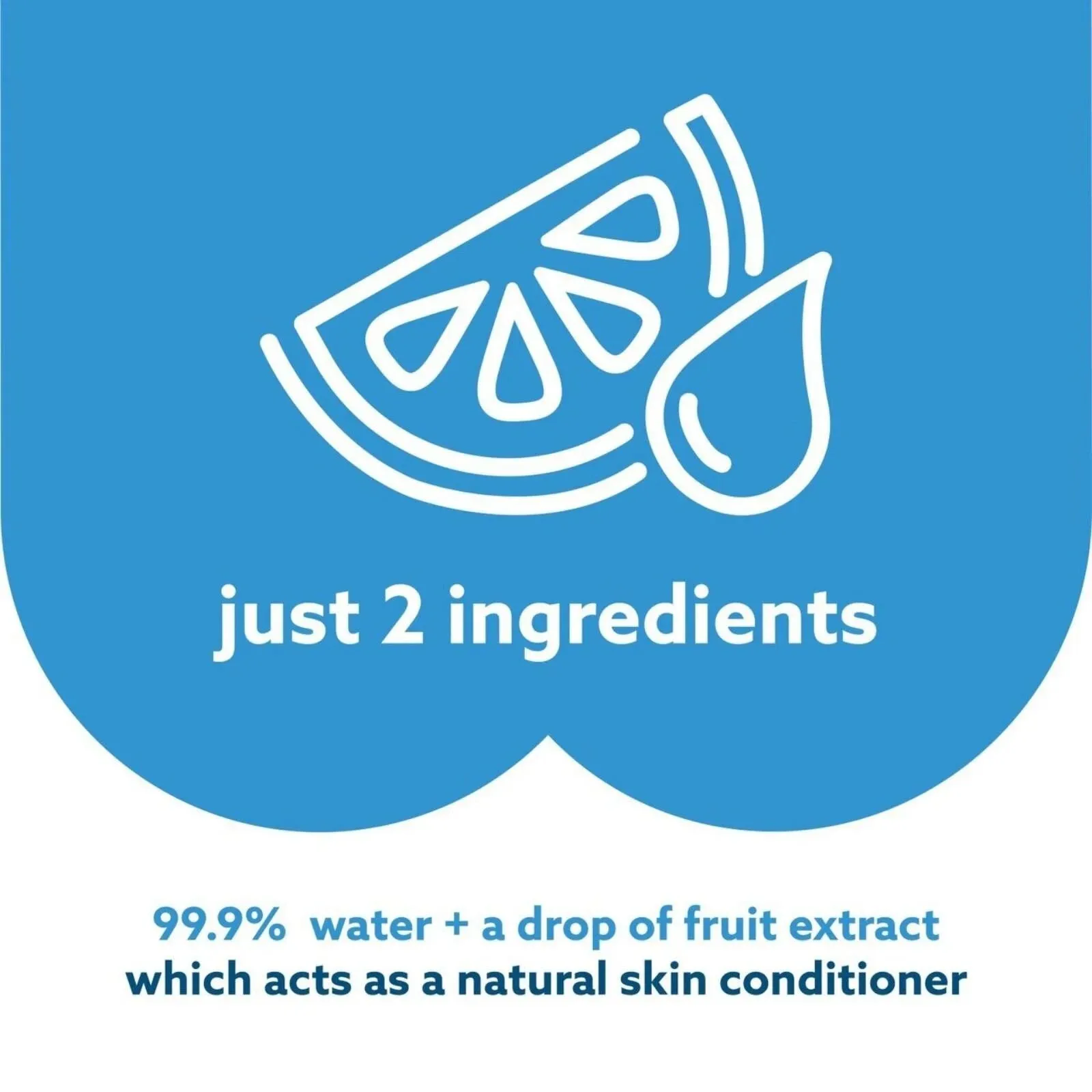 WaterWipes Sensitive Baby Wipes 6x60s