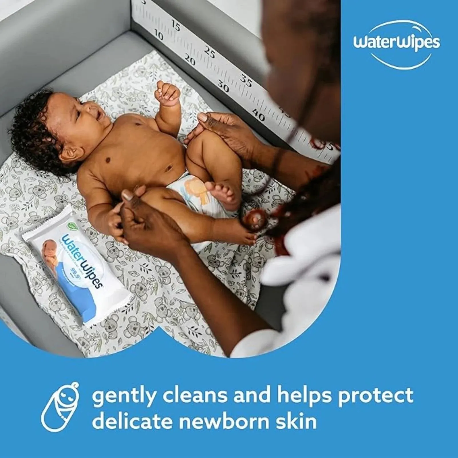 WaterWipes Sensitive Baby Wipes 6x60s