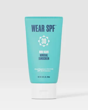 WearSPF Non-Nano Mineral Sunscreen