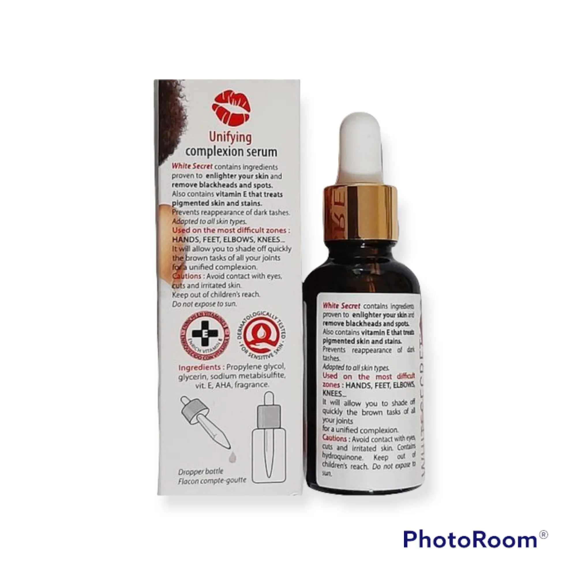 White Secret Unifying Complexion Serum - 1.1 oz